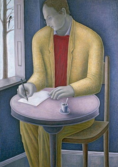 Man die schrijft, 2004 door Ruth Addinall